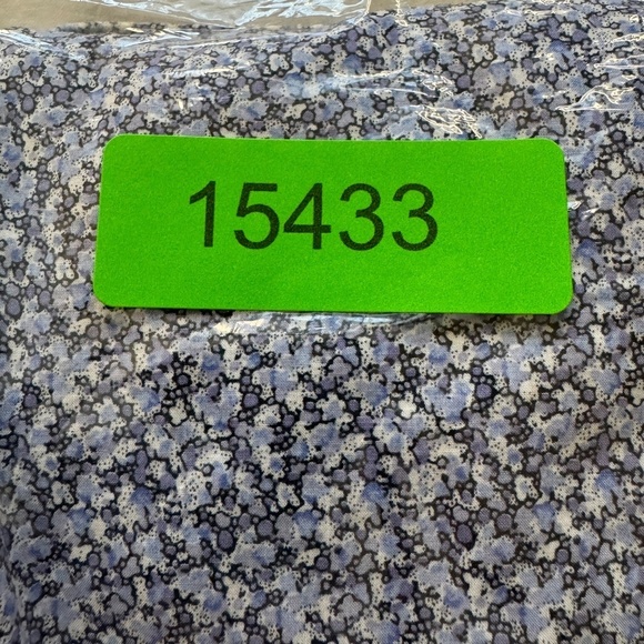 St. Croix Men's Long Sleeve Bluish-Purple Allover Patterned Button Up Shirt M - Picture 11 of 11